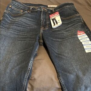 Wrangler Blue Straight Leg Jeans